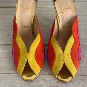 Christian Louboutin - high heel mule